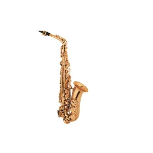 Alto Sax Saxophone- Gold Plated with High F# Key